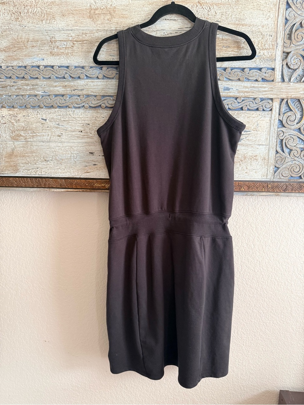 The North Face Womens Black Sleeveless One-Piece Dress - Picture 2 of 9